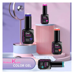 15ml | Code 01 | Queen Gel Nail Polish | LED UV Gel Color | KolurKom