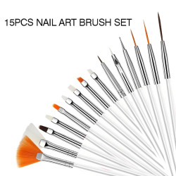 Nail Art Brushes Set of 15...