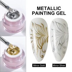 Metallic Painting Gel 5gm Kolour kom