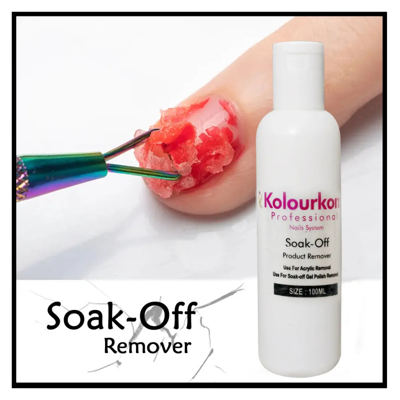 Soak Off Remover Acrylic Remover Nail Extension Remover Kolour kom